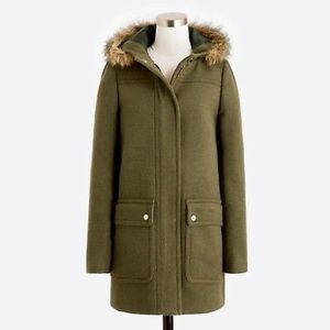 Vail Parka in Tawny Olive // by J. Crew Factory